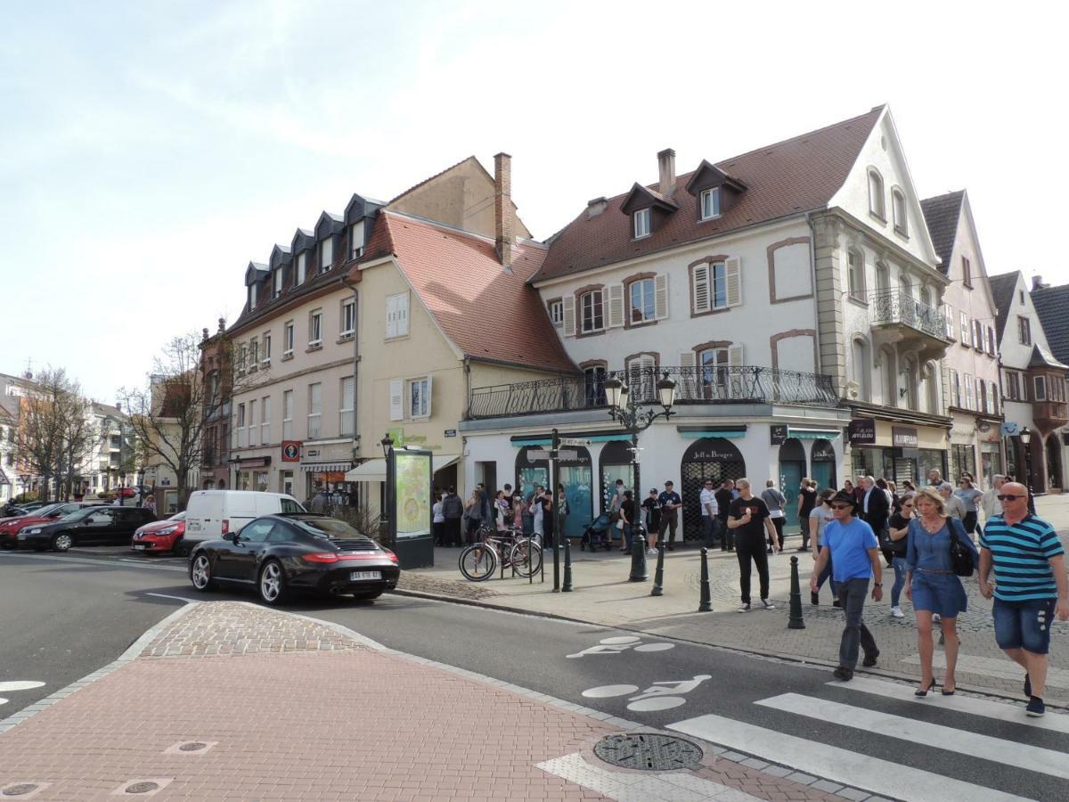 Appart'Azur Haguenau - Centre Grand'Rue - Logements Entiers Pour Voyageur Pro Esterno foto