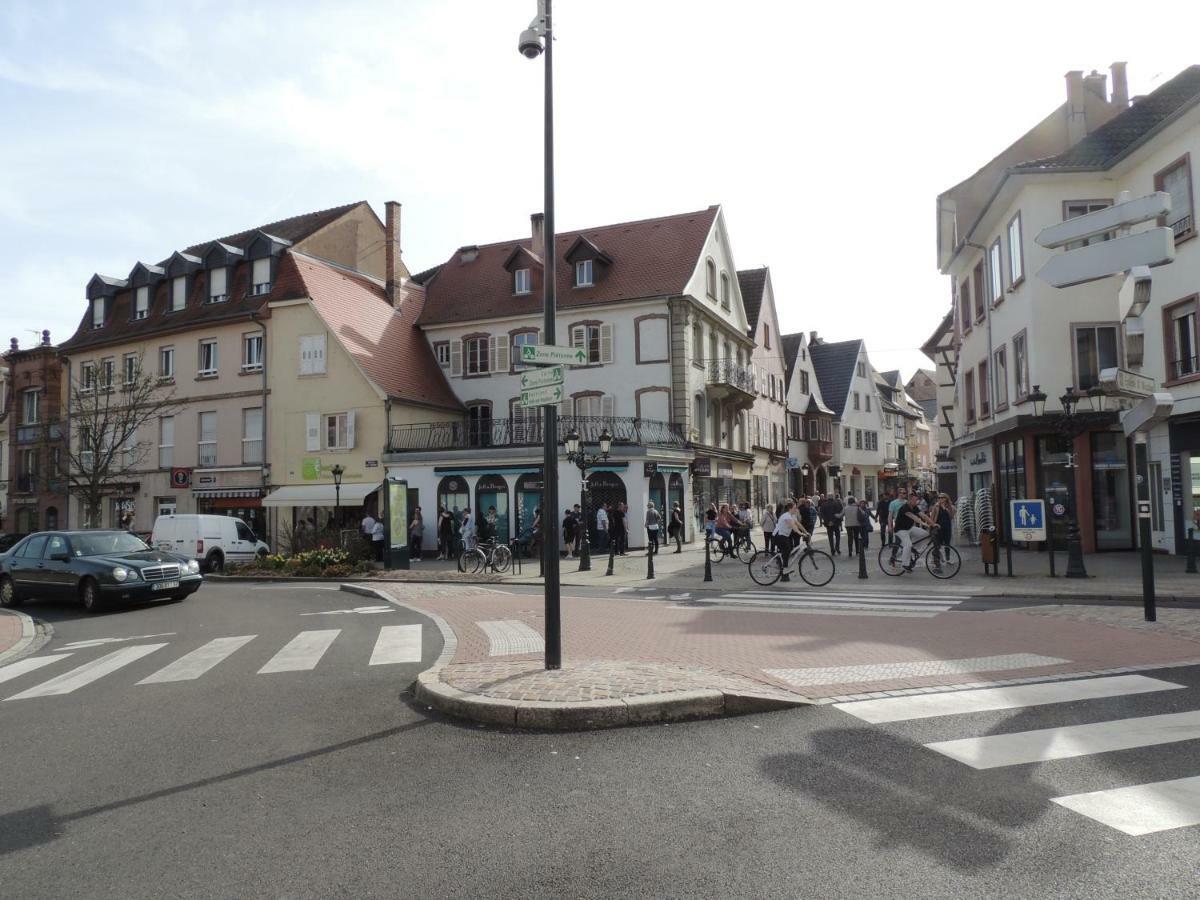 Appart'Azur Haguenau - Centre Grand'Rue - Logements Entiers Pour Voyageur Pro Esterno foto