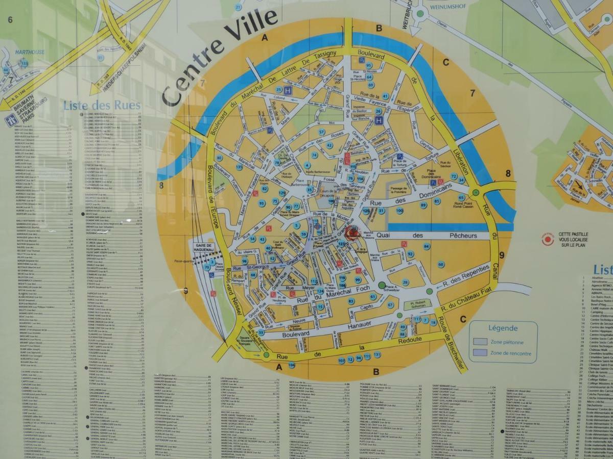 Appart'Azur Haguenau - Centre Grand'Rue - Logements Entiers Pour Voyageur Pro Esterno foto